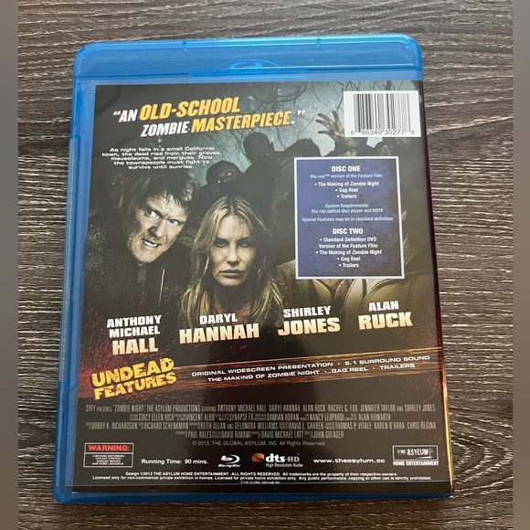 📀 3/$15 or 4/$20 📀 Zombie Night Bluray - Picture 2 of 3